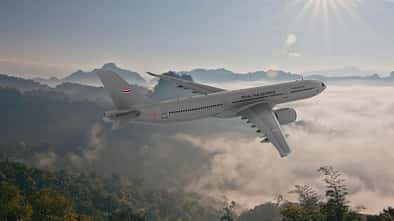 Tank- und Transportflugzeug Airbus A330neo MRTT+ der Royal Thai Air Force Rendering