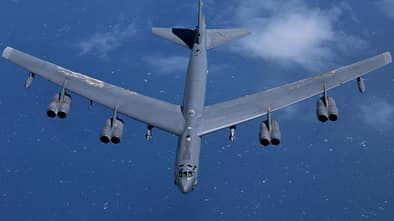Boeing B-52H Stratofortress im Einsatz.