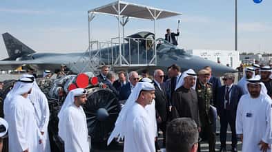 Suchoi Su-57 auf der Dubai Airshow