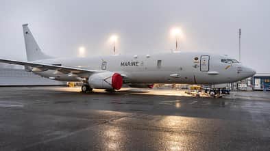 Zweite Boeing P-8A Poseidon für die Deutsche Marine kurz vor ihrem Abflug nach Deutschland.