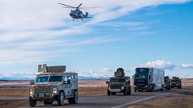 MH-139 Grey Wolf auf ihrer ersten ICBM-Sicherheitsmission in Montana 2026.