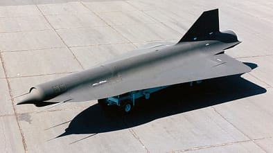 Aufklärungsdrohne Lockheed D-21 Projekt Tagboard am Boden