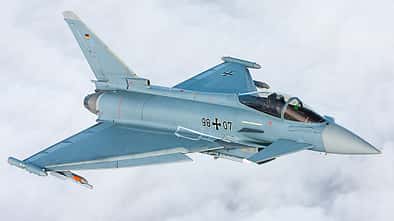 Eurofighter AMK im Flug