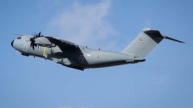 Die 52. A400M für die Luftwaffe (Kennzeichen 54+62) bei ihrer Auslieferung. 