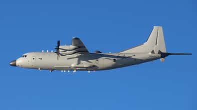 Eine Y-9FQ der chinesischen Luftwaffe.