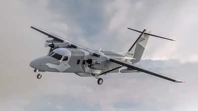 Cessna SkyCourier in der ersten militärischen Ausführung für die Belgische Luftwaffe.