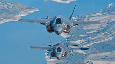 Italienische F-35 Lightning II im Flug