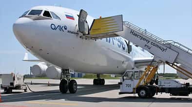 Iljuschin Il-96-400M in Chabarowsk.