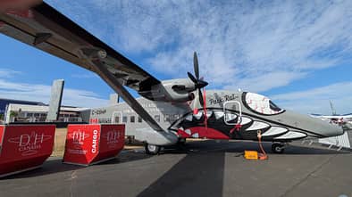 Short C-23 Sherpa, De Havilland Aircraft of Canada, Farnborough International Airshow, FIA 206