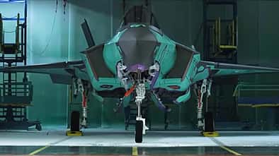 Erste F-35A für Deutschland zeigt sich.