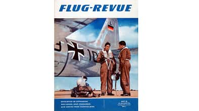 FLUG REVUE Titelbild der ersten Ausgabe