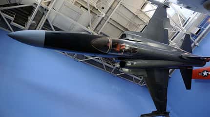 Northrop, F-20, Tigershark Die letzte noch existierende Northrop F-20 Tigershark steht im Science Center von Los Angeles.