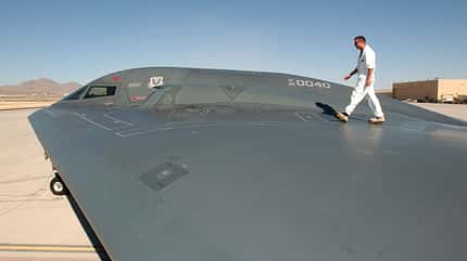 B-2 Spirit, Northrop Grumman, B-2 On a wing and a prayer