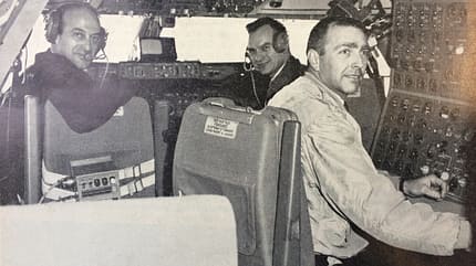 Jack Waddell, Boeing 747 Erstflug
