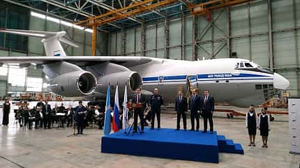 Iljushcin, OAK, UAC, Il-76MD-90A Iljuschin Il-76MD-90A erste Lieferung im April 2019 in Uljanowsk