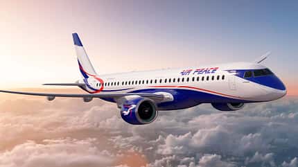 Embraer, Air Peace, Nigeria, E195-E2, E-Jet, Embraer E195-E2 von Air Peace