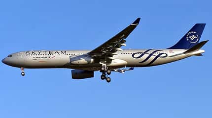 A330, Aeroflot, SkyTeam