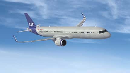 SAS, A321LR