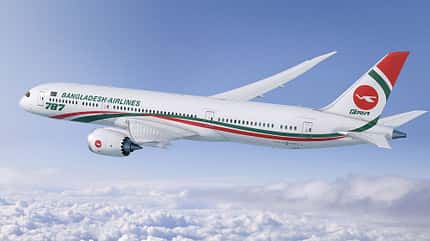 787-9, boeing, Biman, Boeing 787-9 für Biman Bangladesh Airlines.