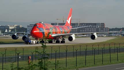 747-400, Wunala Dreaming, Qantas