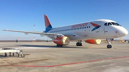 Superjet, Azimuth, Suchoi, Sukhoi, SSJ