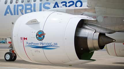 getriebefan, pratt & whitney, triebwerk, a320neo