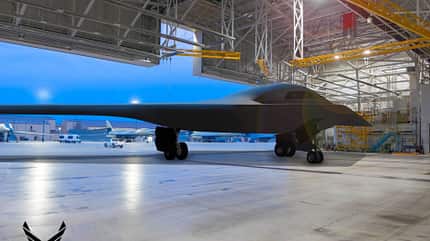 B-21, USAF, Northrop Grumman Northrop Grumman B-21-Bomber: Neue Zeichnung von Januar 2020.