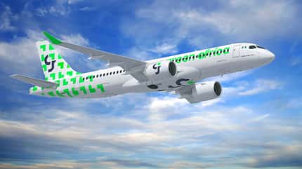Airbus A220-300 für Green Africa Airways.