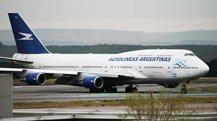 A340, Aerolíneas Argentinas , 747