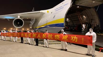 An-124, Antonov Airlines, Corona