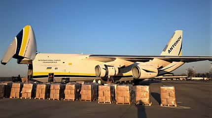 An-124, Antonow, SALIS Die An-124 fliegen im Rahmen des SALIS-Programms der NATO.