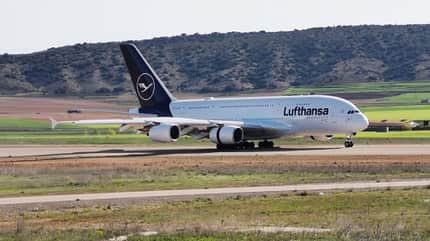 A380, Lufthansa, teruel