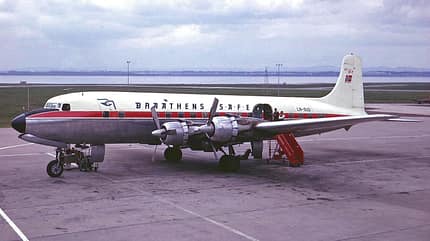 DC-6, Everts Air, Braathens