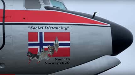 DC-6, Everts Air, Braathens