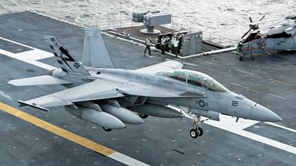 EA-18G, Formation, EA-18G - Nellis, F-18F-Trägerlandung Ford Flight Ops