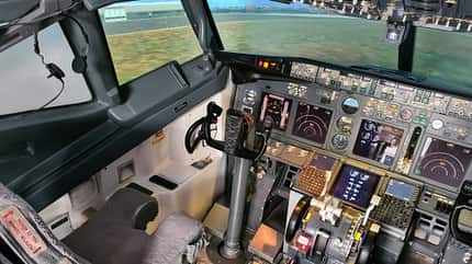 Simulator, Flugsimulator, 737