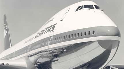 Qantas, 747-400, Jumbo