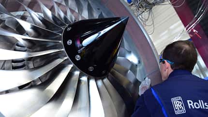 Rolls-Royce, Pearl 700, Bläser, Testtriebwerk, Teststand, Bliskfan