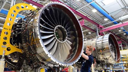 Rolls-Royce, Pearl 700, Bläser, Testtriebwerk, Teststand, Bliskfan
