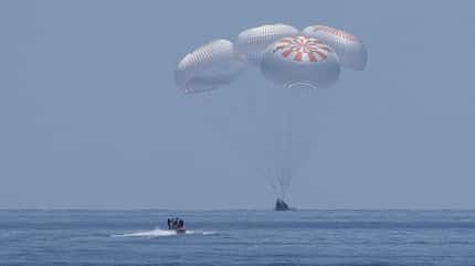 SpaceX Demo-2 Landing