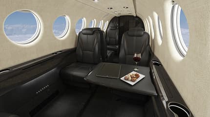 Beechcraft King Air 360, Kabine