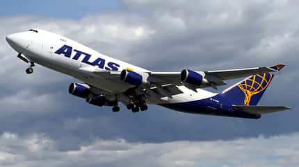 Atlas Air, Boeing 747, 747-400, 747F