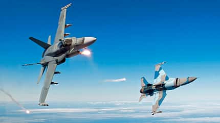 RAAD, 737 BBJ, A330MRTT, C-17A, C-27J, C-130J, E-7A, EA-18G, F-18A, F-18B, F-18F, F-35A, Falcon 7X, Hawk 127, P-8A, PC-21