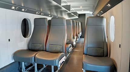 Cessna SkyCourier, First Flight, Kabinen Mock-up