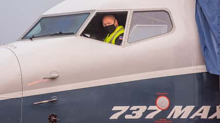 737 MAX, Dickson, Flug, FAA, FAA-Administrator Steve Dickson hat sich am 30. September 2020 persönlich ans Steuer einer modifzierten Boeing 737 MAX 7 gesetzt.