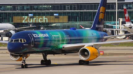 757, Icelandair, Boeing, Hekla Aurora