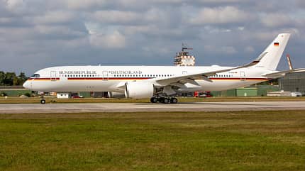 A350, Flugbereitschaft