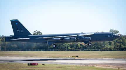 B-52, USAF, Elephant Walk B-52 elephant walk