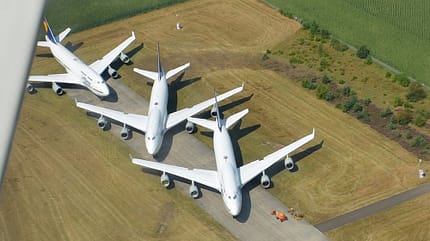 747-400, Lufthansa, Twente