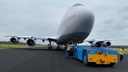 747-400, Lufthansa, Twente